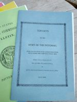 1864 Ten days in the Army of the Potomac: adventures in the field  July 1863 - Reenacting reproduction