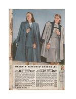 Vintage Catalog - Bellas Hess 1947  Fall - Winter Catalog, Fashions for Family and Accessories (PDF EBook - Digital Download)