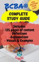 BCBA Exam Full Study Package | 3 Mock Exams | Explanation Guides | Study Guide | Definition Mock | BCBA Exam Prep | 5th Edition Task List