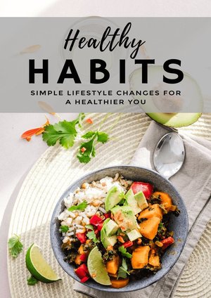 Bundle 3 ebooks: Healthy Habits - Easy Keto and Stress Less eBooks Bundle - PLR eBook