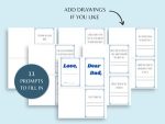 Personalized gift for dad Keepsake gift for Father’s Day DIY dad zine all about dad book handmade booklet for Father’s Day Dad’s birthday