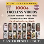 PLR Digital Products with Master Resell Rights to Sell on Etsy, MRR Done For You Faceless Reels ChatGpt Midjourney Ai Prompts PLR Planner