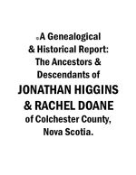 Jonathan HIGGINS & Rachel Doane eReport