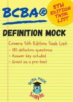 BCBA Exam Full Study Package | 3 Mock Exams | Explanation Guides | Study Guide | Definition Mock | BCBA Exam Prep | 5th Edition Task List