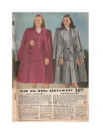 Vintage Catalog - Bellas Hess 1947  Fall - Winter Catalog, Fashions for Family and Accessories (PDF EBook - Digital Download)