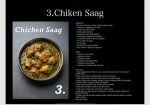 recipe book 10 different chicken-based recipes from Indian cuisine