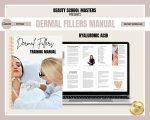 Botox & HA Fillers Training Manuals, Cosmetic Injections Training Guides, Nurse Injector Courses, Neurotoxins, Editable eBooks, Canva