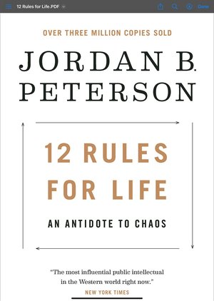 12 Rules For Life by Jordan B. Peterson (English & Coloured)