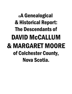 David McCallum & Margaret Moore eReport