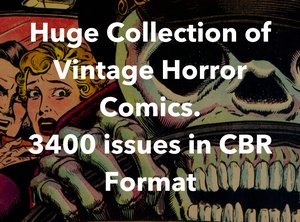 Horror Comics - 3400 Digital Issues - Comics - Digital Comics - Comic Book - Horror Books - Comic - Books - Digital Comic Book - Rare Comics