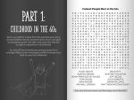 Born in the 60s Printable Activity Book for Adults - Mixed Puzzle Book about Growing Up in the 60s and 70s - Perfect Book for Turning 60