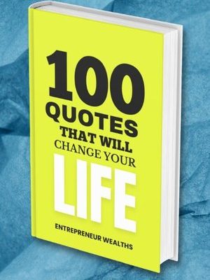 100 Quotes That Will Change Your Life E-Book | Daily Motivational Quotes PDF | Instant Download PDF | Self Improvement E-Book