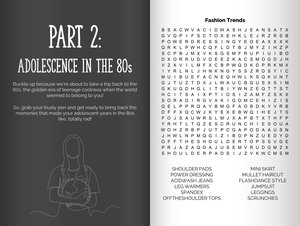 Born in the 70s Printable Activity Book for Adults - Mixed Puzzle Book about Growing Up in the 70s and 80s - Perfect Book for Turning 50