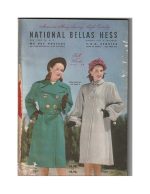 Vintage Catalog - Bellas Hess 1947  Fall - Winter Catalog, Fashions for Family and Accessories (PDF EBook - Digital Download)