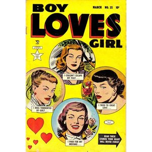 Boy Loves Girl Complete Collection - Issues No25 to No56 | Vintage Romance Comic | July 1952 - February 1956