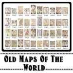 Old Maps Of The World , Geography , Ancient maps, History , Globe , Educational