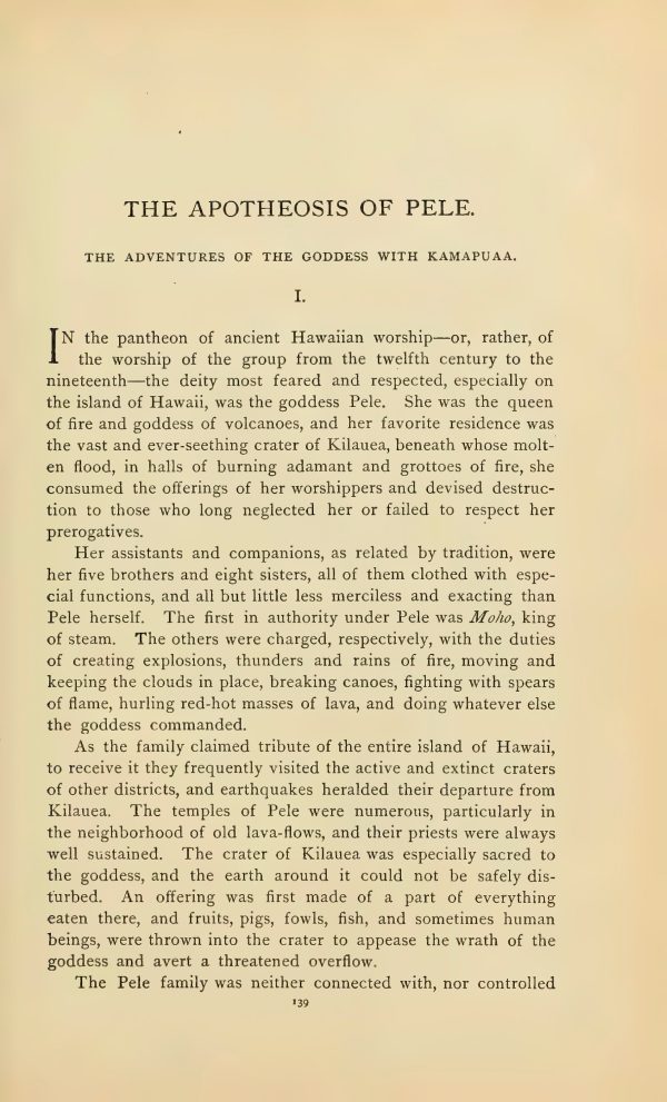 HAWAII MYTHS LEGENDS - The Myths and Legends of Hawaii, Vintage Book (1888), Hawaiian Folklore, History, Old Book, Illustrated, Pdf 566 pg