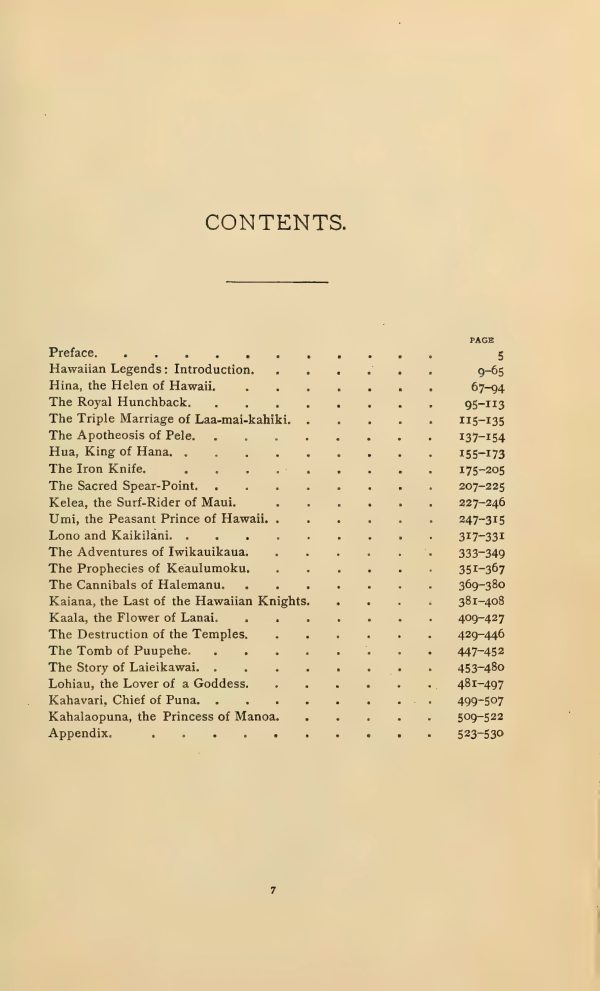HAWAII MYTHS LEGENDS - The Myths and Legends of Hawaii, Vintage Book (1888), Hawaiian Folklore, History, Old Book, Illustrated, Pdf 566 pg