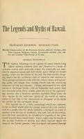 HAWAII MYTHS LEGENDS - The Myths and Legends of Hawaii, Vintage Book (1888), Hawaiian Folklore, History, Old Book, Illustrated, Pdf 566 pg