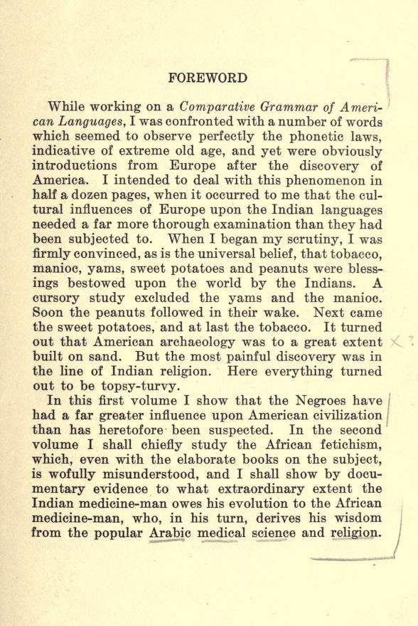 1920 - 1922 Africa and the Discovery of America Vol. 1 by Leo Weiner Instant Download Digital PDF Files Public Domain