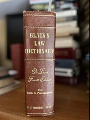 1972 Black’s Law Dictionary, Revised Fourth Edition, DIGITAL DOWNLOAD Henry Campbell Black, American and English Ancient and Modern