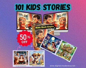 101 Kid Stories with Unrestricted PLR. Start Selling this Amazing Product and keep 100% of the Profits!