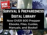 Survival & Preparedness Digital Download Prepper Library - Updated With Over 800 Prepper Ebooks, Files, Guides, Manuals, Videos, and Books!!