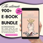 900+ Self-Help eBooks Bundle with Resell Rights Digital Books Self-Development Positive Mentality Growth PLR MRR Ebooks Self Improvement