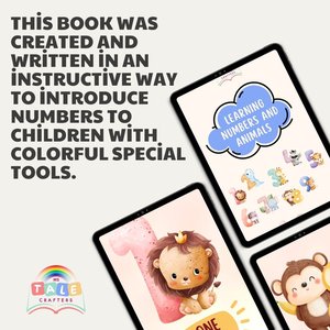 Learning Numbers, Numbers Worksheet, Numbers, Homeschool Activity, Kids Learning, Childrens Books, Digital Prints, Kids Activity Book, Ebook