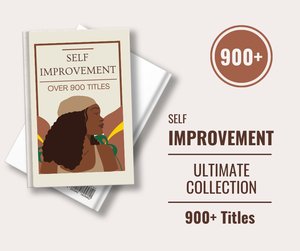 Self-Improvement Bundle with Resell Rights | 900+ eBooks | Self-Help | Personal Development | Motivation | Book collection | Achieve Goals