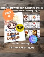 Coloring Book Pages Whole Shop Bundle 18,205+ pieces colouring sheets coloring pages for adults for kids PLR Book Sets & Collections