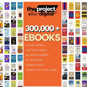 300,000+ ebooks lifetime access downloadable