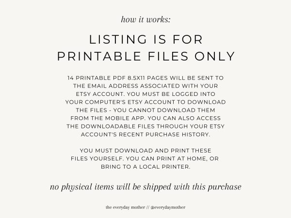 Printable Baby Essential Tracking Bundle |DIY baby tracking log |Feed logPomplogbook |Diary for newbornsThe everyday mother