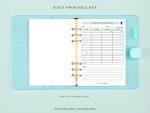 Printable daily baby food log |DIY baby tracking log |Feed logPomplogbook |Diary for newbornsThe everyday mother