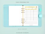 Printable daily baby-fixed food log bookDIY baby tracking log |Feed logPomplogbook |Diary for newbornsThe everyday mother