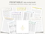 Printable Baby Essential Tracking Bundle |DIY baby tracking log |Feed logPomplogbook |Diary for newbornsThe everyday mother