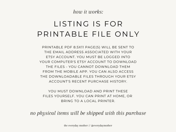 Printable daily baby-fixed food log bookDIY baby tracking log |Feed logPomplogbook |Diary for newbornsThe everyday mother