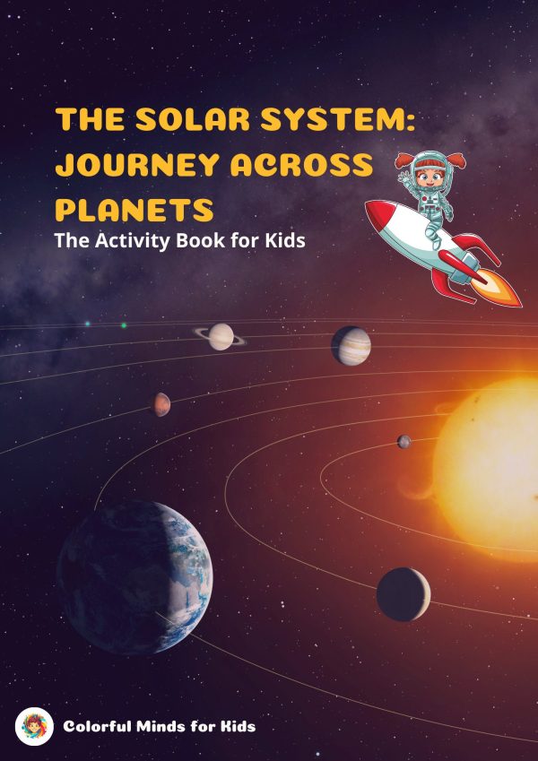 The solar system: Travel over planets.The activity book for children