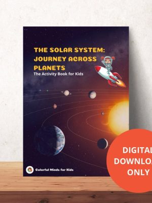The solar system: Travel over planets.The activity book for children
