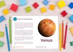 The solar system: Travel over planets.The activity book for children