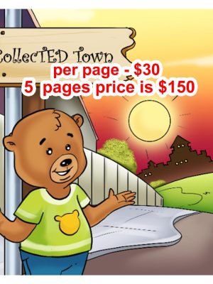 Custom children's book illustration, Full Custom Package Children's Book, Editor, Illustrator, Formatter