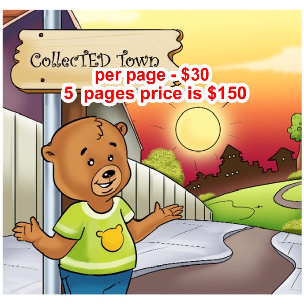 Custom children's book illustration, Full Custom Package Children's Book, Editor, Illustrator, Formatter