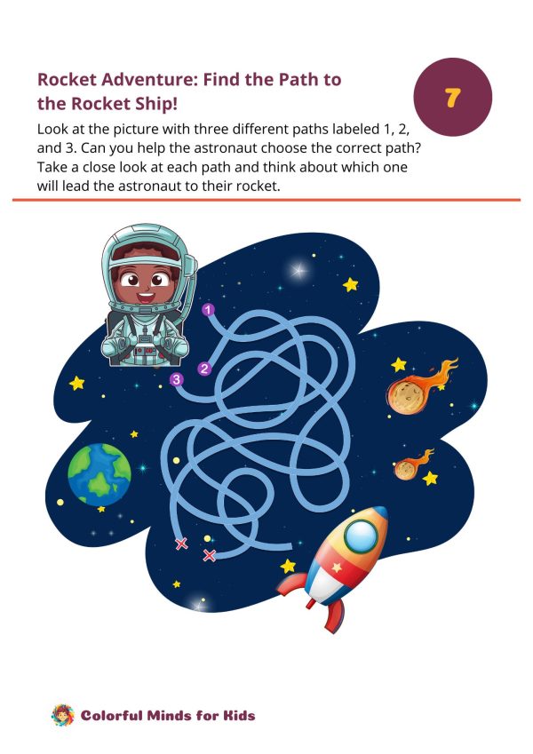 The solar system: Travel over planets.The activity book for children