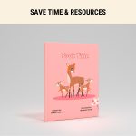 Template for picture booklet 8.5 x 11 |Canva KDP template |Design of Boekomslag |adapted book cover |KDP Canva semplatepaperback book cover