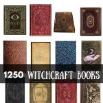 1253 Witchy books, Printable, book of shadows, Digital Grimoire, Wicca, Pagan, Witch diary, Magical book bundle