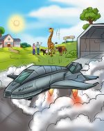 Children picture book Illustration of real person photo