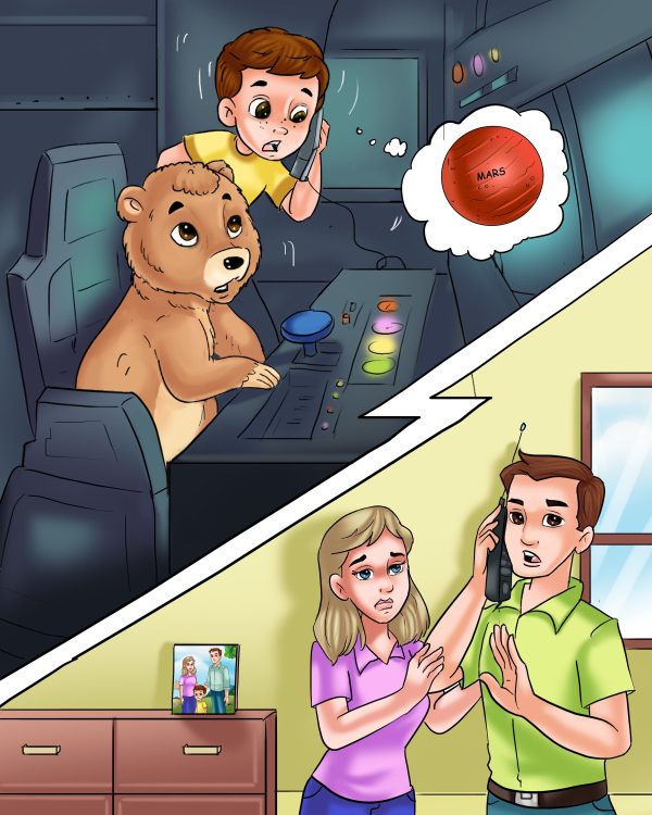 Children picture book Illustration of real person photo