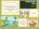 Printable children's book - Farmers: Overcoming anxiety, part 3 - Farm animals, age 3-5, 21x25 cm, digital, downloadable, children's stories book