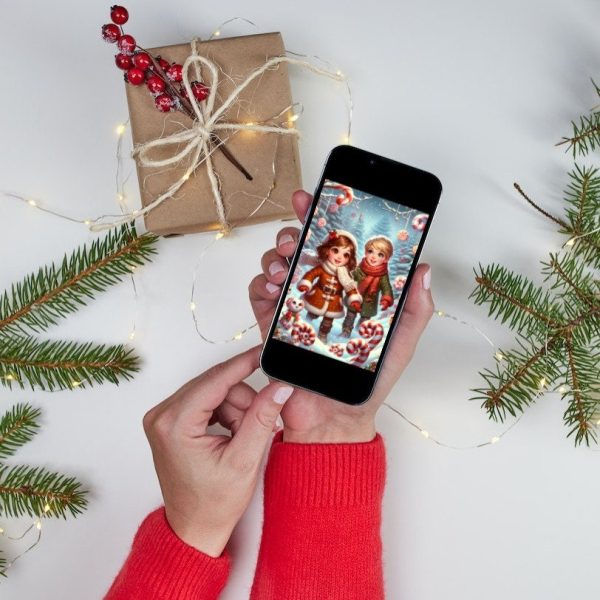 Nora & Leo's Christmas adventure - Digital children's book - Download Story Book - PDF/Prints - Story before bedtime - Educational/fun 3-8 Age