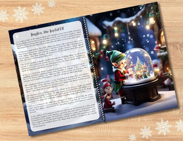Short stories before going to sleep for Christmas |Digital Story Book for Children |PDF/Printable e-book Download12 short stories